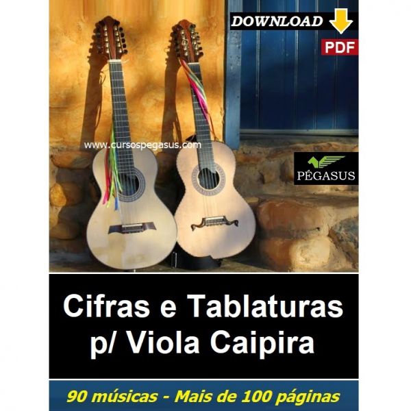 Cifras e Tablaturas para Viola Caipira